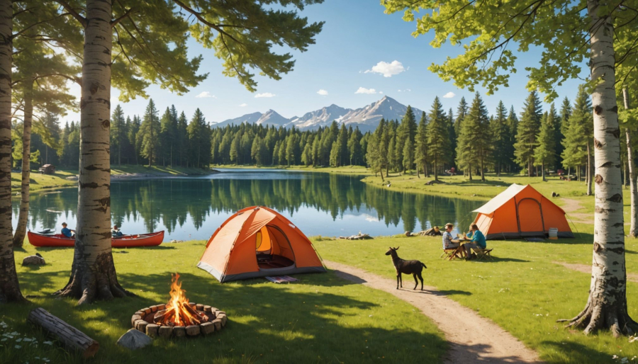 Kindvriendelijke campings in frankrijk met dieren en natuuractiviteiten